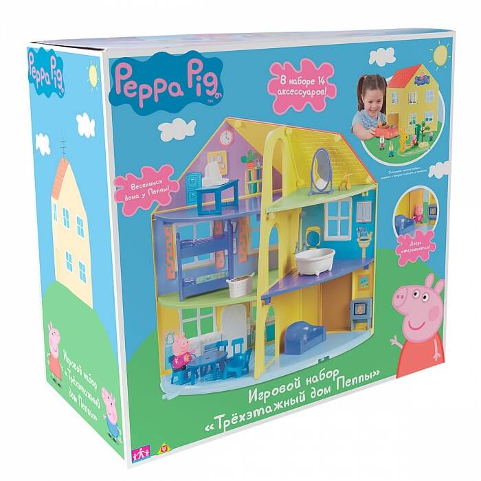Интернет-магазин детских игрушек hb-crm.ru > Мягкие игрушки Пеппа > Мягкая игрушка Свинка Пеппа